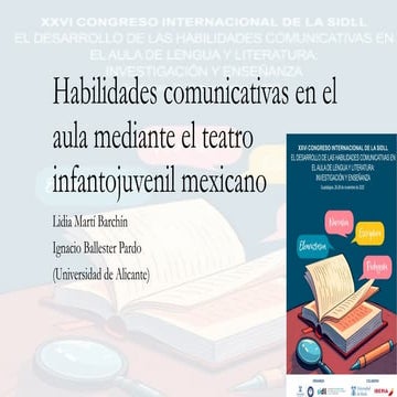 Habilidades comunicativas en el aula mediante el teatro infantojuvenil mexicano