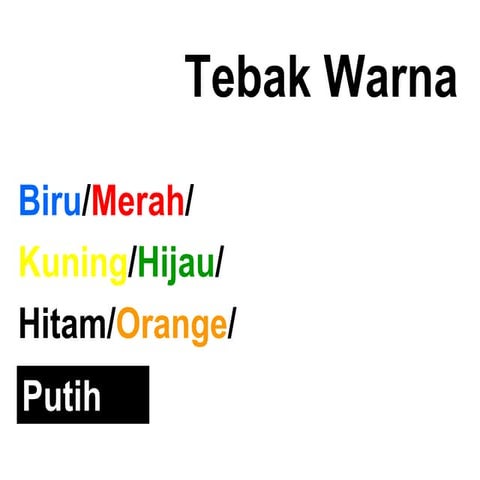 Tebak warna2