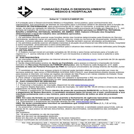 Tec. enfermagem | PDF