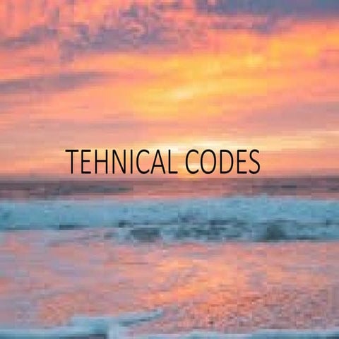 Technique-Example and Definition Of Codes