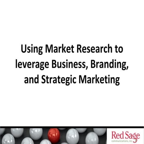 Leverage your Business with Market Research
