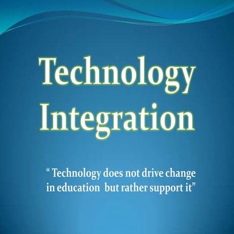Technology Intergration