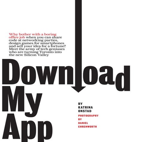 Tech Kings - Toronto Life Article