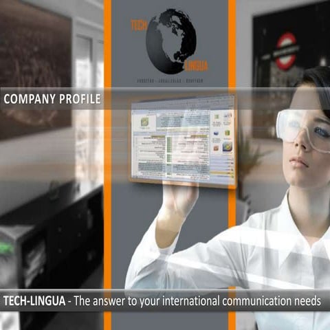 TECH-LINGUA - Company Profile