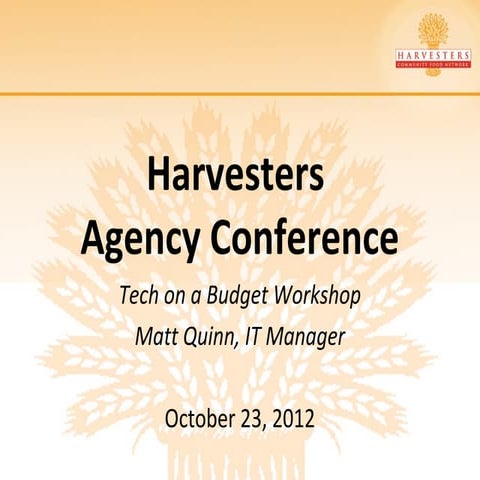 Tech on a Budget 2.0