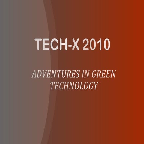 VVC's TECH-X "Through The Years"
