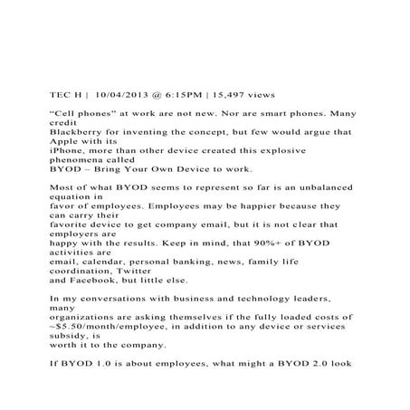 TEC H   10042013 @ 615PM  15,497 viewsCell phone.docx