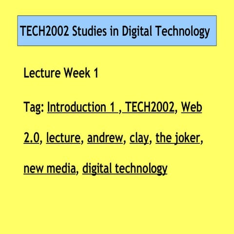 Tech2002lecweekone0809
