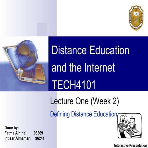 Distance Education