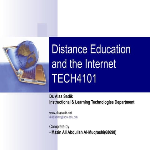 Distance Education