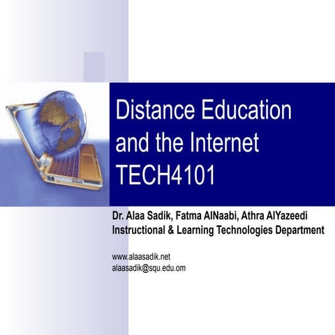 Distance Education