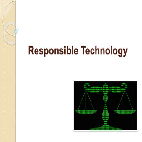 Responsible Technology | PPTX