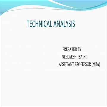 Techanical analysis (1)