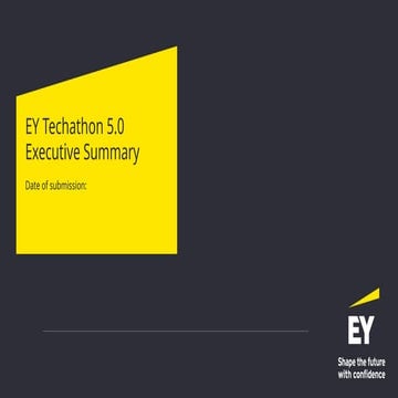 Techathon Executive Summary Submission Template .pptx