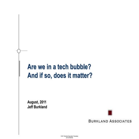 Tech Boom Presentation Burkland Associates