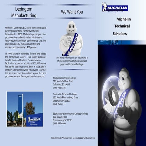 Michelin Technical Scholars Program