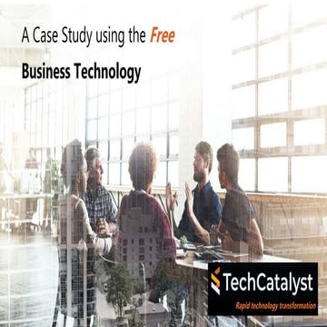 TechCatalyst free assessment 