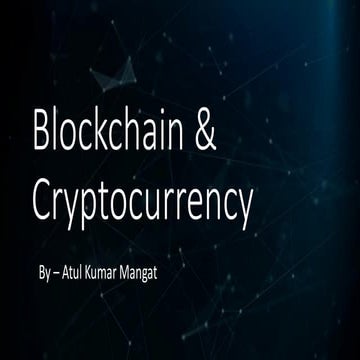 Blockchain & crypto