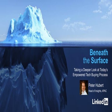 Navigating the Technology Purchase Path - TECHconnect Singapore 2015 