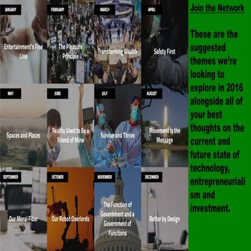 TechCrunch (Crunch Network) Editorial Calendar | PPTX