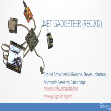Tech days2013 netgadgeteer rec202