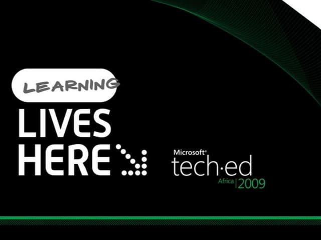 Tech Ed Africa Demystifying Backup Restore In Share Point 2007
