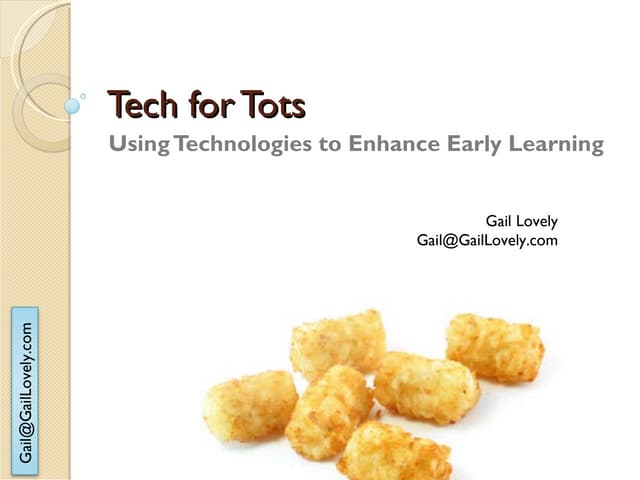 Tech for Tots Gail Lovely 2011