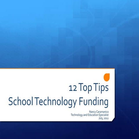 Technology Funding and Grants