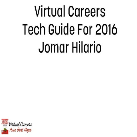 Min Work, Max Results - Your 2016 Technology Buyer's Guide for Virtual Profes...