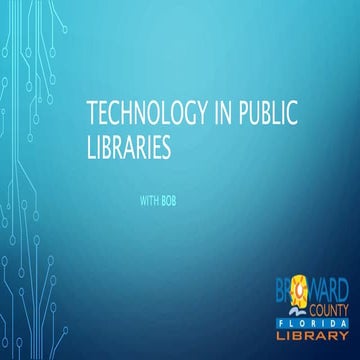 Tech in libraries