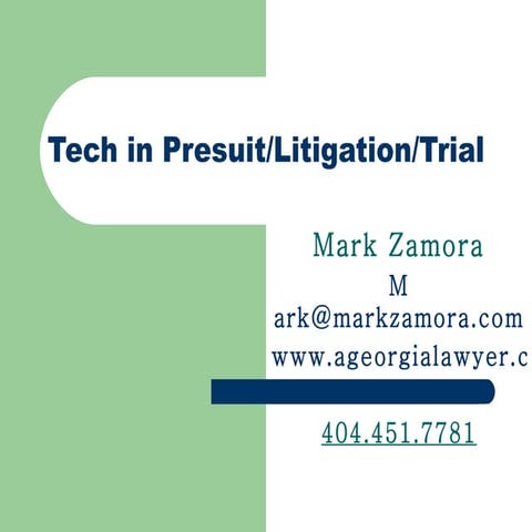 Tech in litigationfinalmarch18