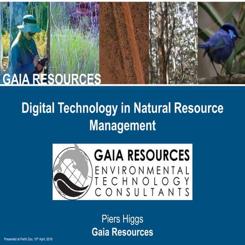 Digital Technology in Natural Resource Management