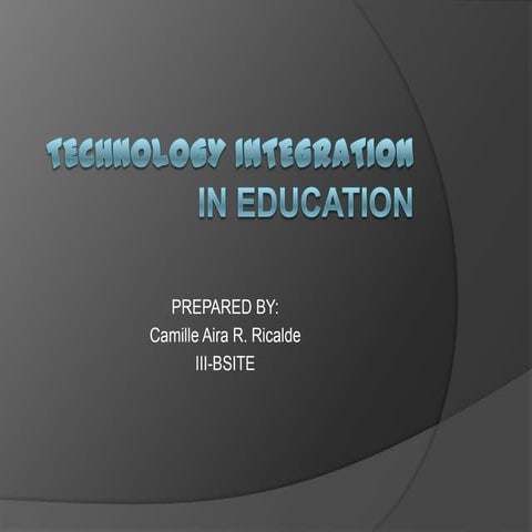 Tech integration