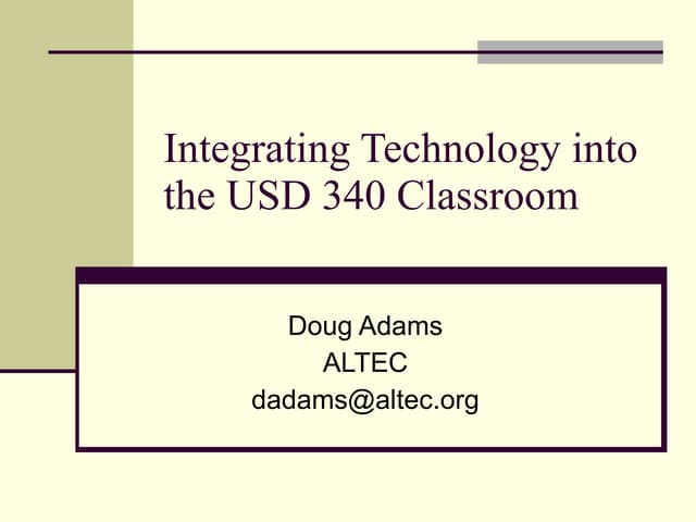 Tech Integration @ Jefferson West