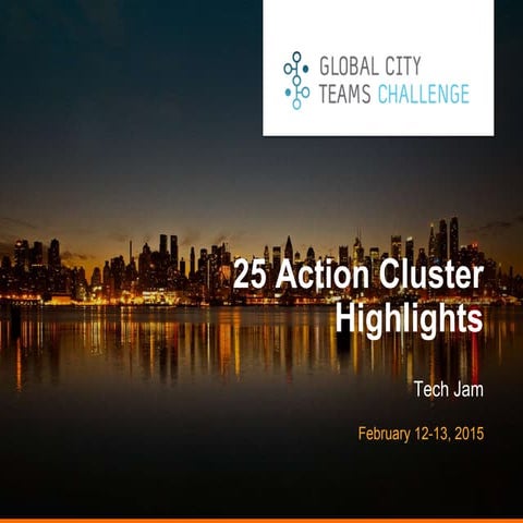 Tech Jam 2015: Action Cluster Highlights