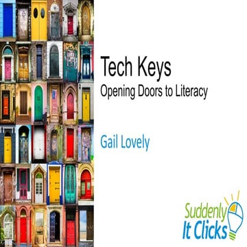 Tech Keys to Literacy by Gail Lovely in Lincolnshire IL