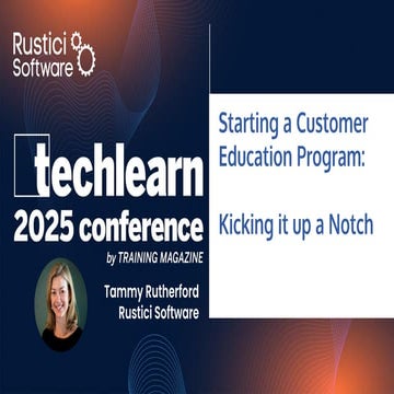 Starting a Customer Education Program: Taking Your Training to Them