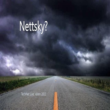 Tech net live spor 2   sesjon 1 -nettsky