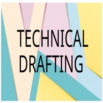 TECHNICAL-DRAFTING-PPT PowerPoint presentation