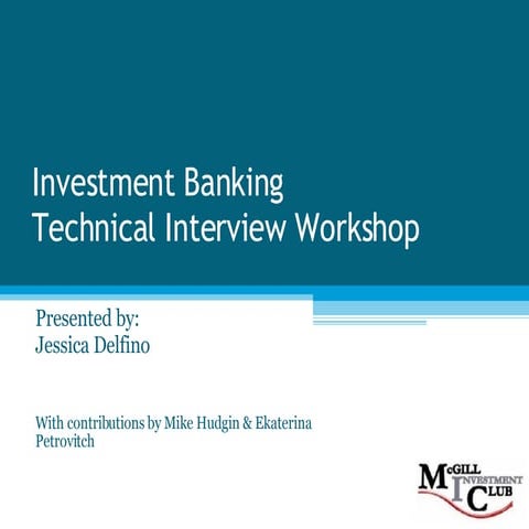 Technical Interview Workshop