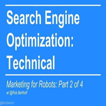 Technical SEO Factors