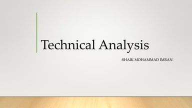 Technical analysis