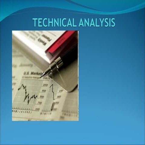 Technical Analysis and stock analysis...