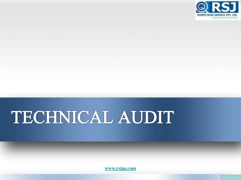 Technical Audits