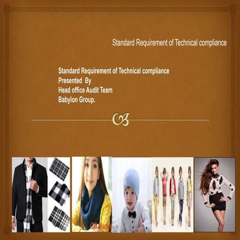 Technical compliance requirement ppe