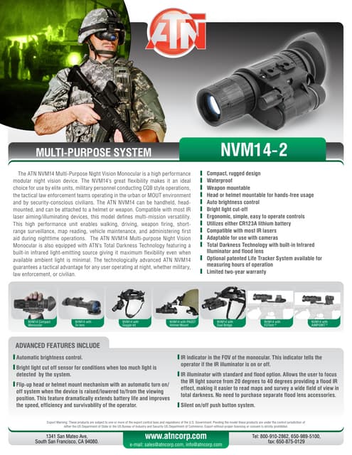 Technical data ARMASIGHT Mount AIM PRO AIM PRO L Optics Trade PDF Technical data ARMASIGHT Mount AIM PRO AIM PRO L Optics Trade PDF