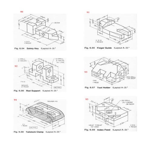 Technical drawing exercises | PDF