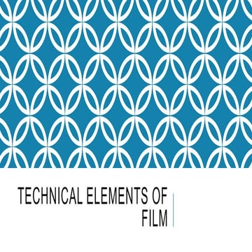 Technical elements of film