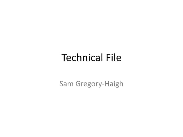 Technical file