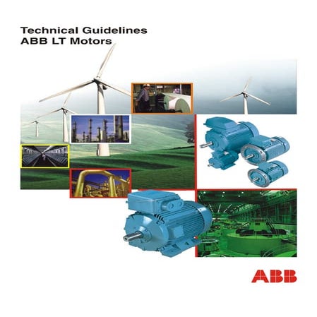 Technical guide for selection of  LT motor